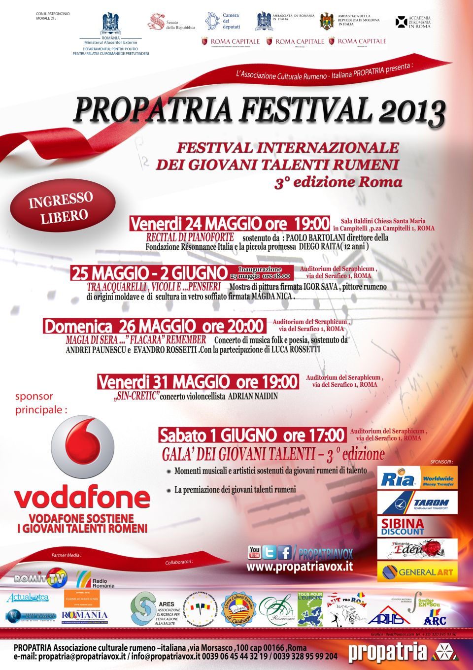 Propatria Programma 2013