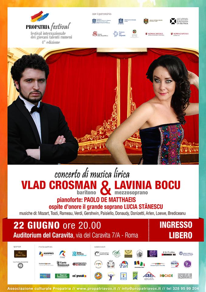 Concerto di Musica Lirica - Vlad Crossman e Lavinia Bocu