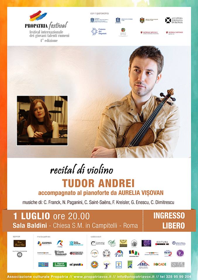 Recital di violino di Tudor Andrei